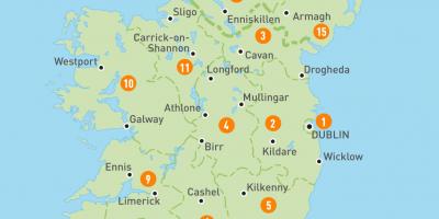 أيرلندا في الخريطة